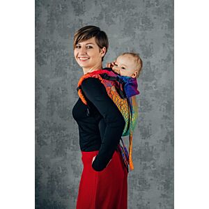 Lenny Lamb Onbuhimo Toddler Carrier Rainbow Lotus
