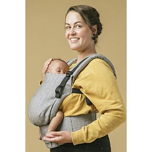 Tula Linen Free To Grow Baby Carrier Ash