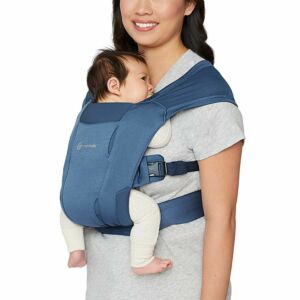 Ergobaby Embrace Newborn Baby Carrier Soft Air Mesh Blue
