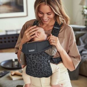 BabyBjörn Baby Carrier Mini Anthracite Leopard