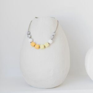 Love & Carry Babywearing Teething Necklace Pearl
