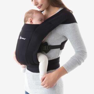 Ergobaby Embrace Newborn Baby Carrier Pure Black
