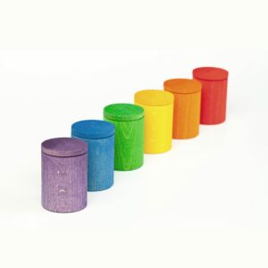 Grapat 6 Rainbow Cups With Lids