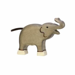 Holztiger Elephant Small Trunk Raised