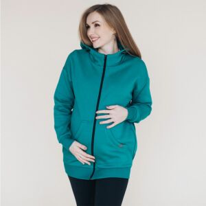 Love & Carry Maternity & Babywearing Hoodie Biscay