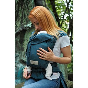 Storchenwiege Wrap Baby Carrier Turquoise