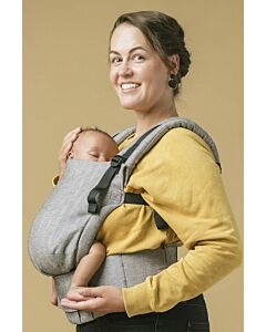 Tula Linen Free To Grow Baby Carrier Ash