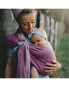 Little Frog Peony Cube Ring Sling