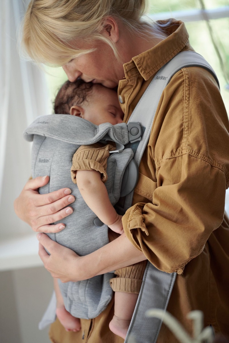 A baby carrier is invaluable with a newborn