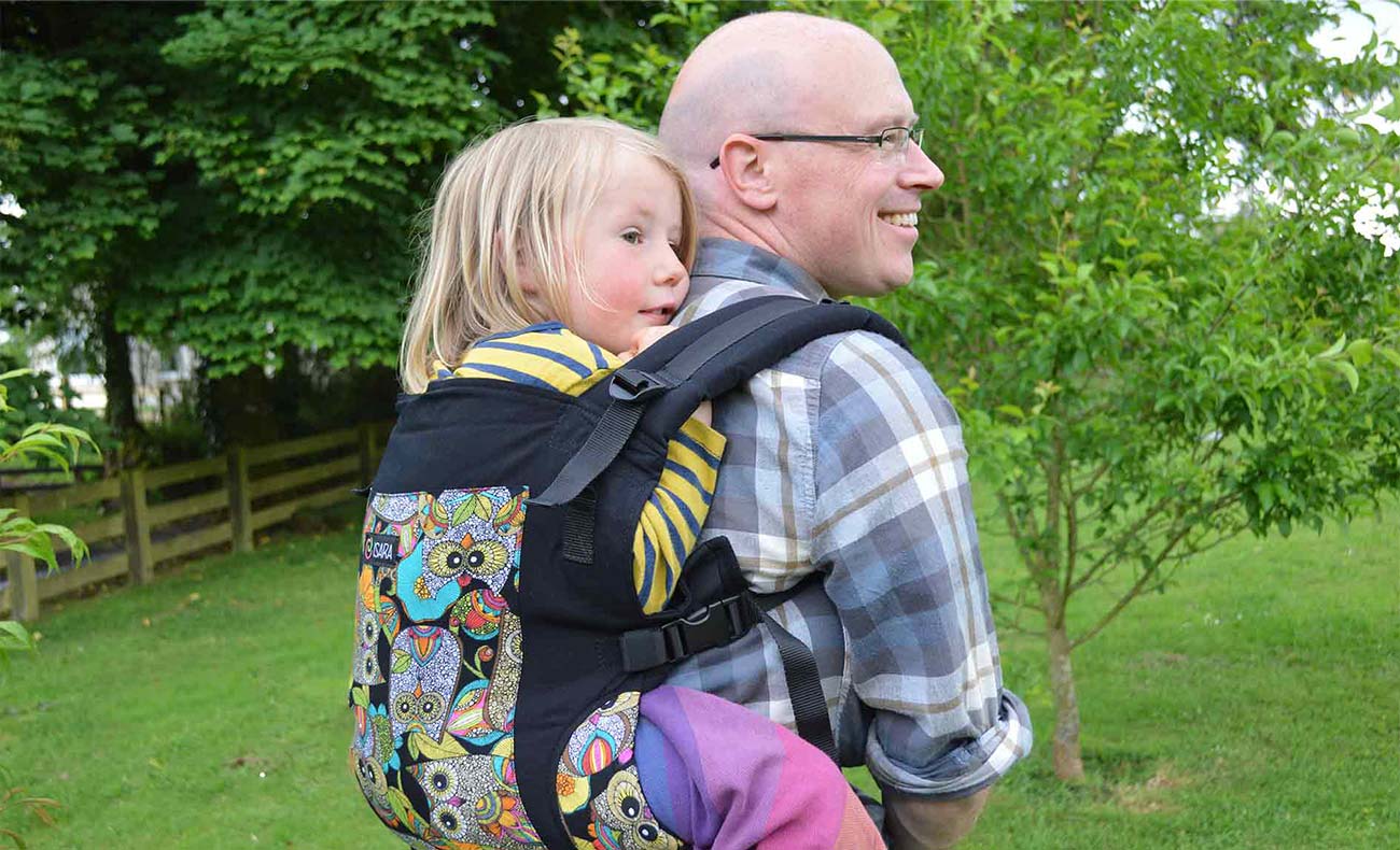Babywearing With a Toddler